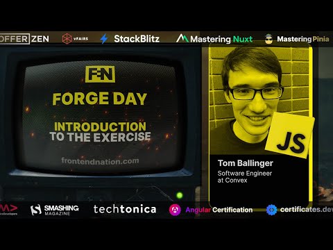 Frontend Nation Forge 2024: Extending Reactivity to the Server with Convex with Tom Ballinger (Pt 1)