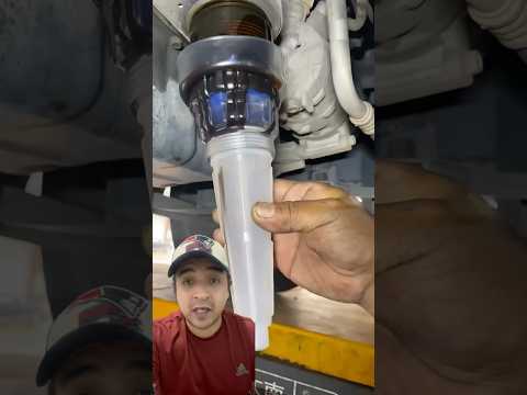 Cómo cambiar el filtro de aceite de un carro sin ensuciarte #mecanicaautomotriz #carros #afinación