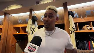 Jhoan Duran 🇩🇴 es una efectiva pieza cerrando juegos en Grandes Ligas ⚾️