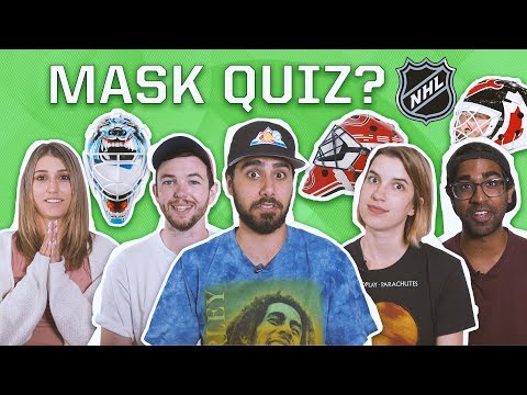 CAN YOU NAME ALL OF THESE NHL GOALIE MASKS?