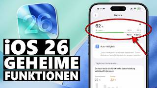 iOS 26 - GEHEIME Einstellungen