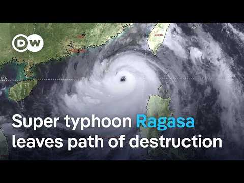 Super typhoon Ragusa: Officials warn of 'catastrophic large-scale disaster | DW News