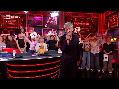 "Terra promessa", la cover di Fiorello - La Pennicanza 20/10/2026