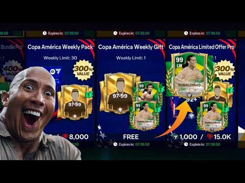 Free 97-99 Copa America Pack! Sabbir Fc Mobile