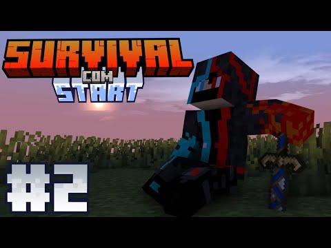 Jogando Survival Com Amigos - Live ON! 🔥🥳