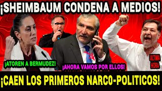 PASO AHORITA ¡ATORAN A PERIODISTAS! ¡CLAUDIA Y NOROÑA LOS TUERCEN HOY!