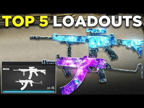 TOP 5 *META* LOADOUTS in WARZONE! 👑 (Warzone Best Class Setups) - BO6