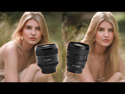 Sony 85mm f1.4 GMII vs GM Portrait Photography Comparison