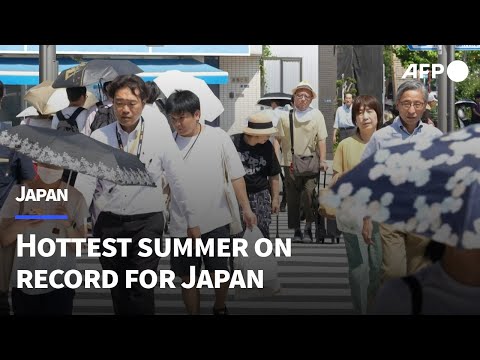 Japan logs hottest summer on record in 2025 | AFP