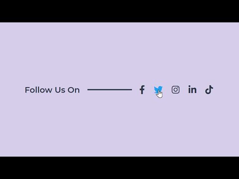 Social Media Buttons With Cool Hover Effect Using Only HTML & CSS