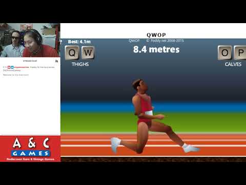 WE'RE LIVE! Post Paris Olympics 2024 QWOP Stream with Daniel and Gar