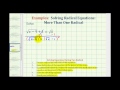 Solving Radical Equations Concepts