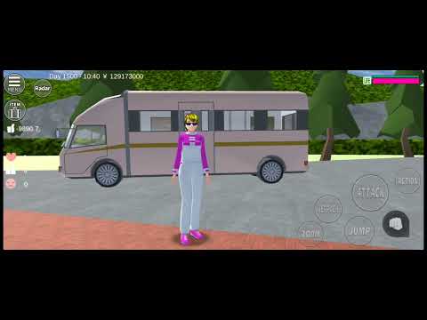 キャンピングカーに乗ってみた！motorhome【サクラスクールシミュレーター SAKURASchoolSimulator】