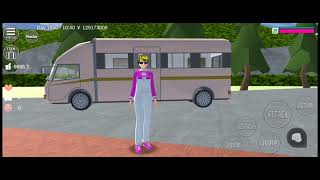 キャンピングカーに乗ってみた！motorhome【サクラスクールシミュレーター SAKURASchoolSimulator】