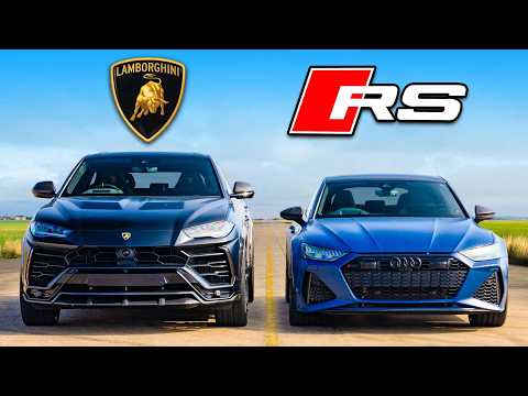 Lamborghini Urus vs RS7 Performance: ARRANCONES