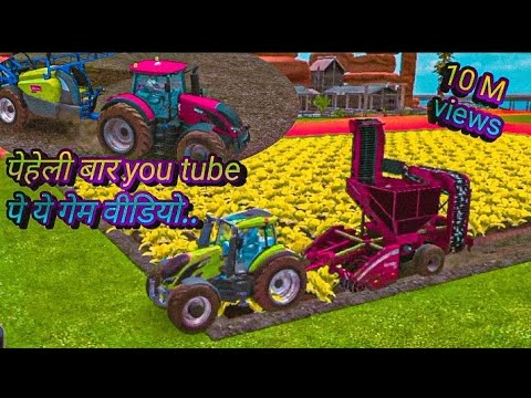 MULTIPLAYER! Planting and Harvesting POTATOES | Farming Simulator 18 Timelapse Gameplay fs18