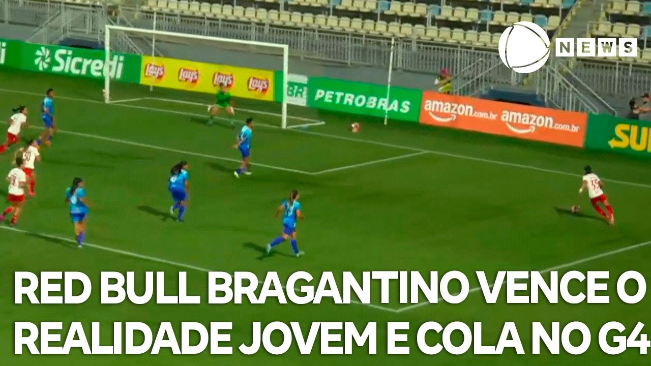 Bragantino vence o Realidade Jovem e cola no G4