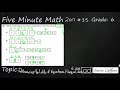 Understanding Mathematical Operations and Methods
