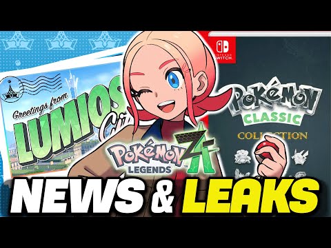 POKEMON NEWS & LEAKS! CLASSIC COLLECTION 70$ + POKEMON LEGENDS ZA TRAILER MEGA PYROAR REVEAL RUMOR!?