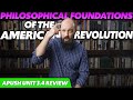 Exploring the Philosophical Roots of the American Revolution