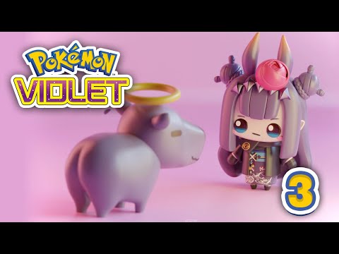 【POKEMON VIOLET】 SURELY FIRST GYM TODAY 【#3】