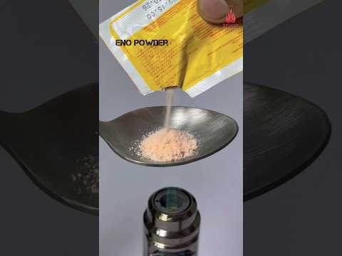 1000°C Hotspoon VS Eno Powder 😱#satisfyingvideo #relexing #foryou #usa🇺🇸 #blaze