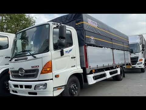 Xe tải Hino 6.5 tấn | Hino 6T5 thùng mui bạt