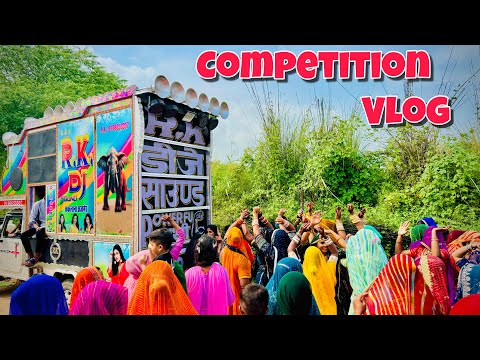 New RK Dj Hathi vs Pintu dj vs dabang 2 Dj Competition Vlog || 20 Bass Dj Ka Competition