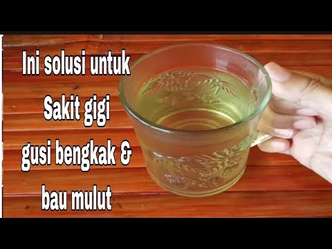 Luar Biasa‼️Bau Mulut, GUSI bengkak &NYERI gigi cepat hilang dengan herbal ini..