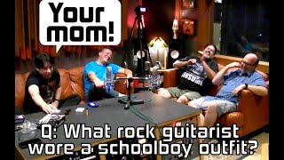 ROCK & ROLL TRIVIA is too much fun with friends and bandmates! (CLIP)
