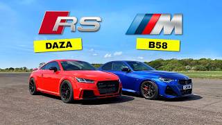 QUATTRO vs XDRIVE.. TUNED AUDI TTRS v TUNED BMW M240I