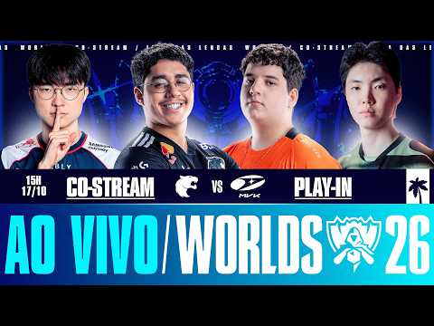 Live completa: FURIA x MVK | WORLDS 2026 (17/10) | ILHA DAS LENDAS