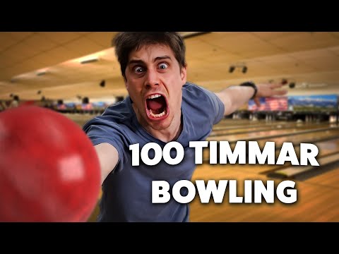 JAG BOWLAR 100 TIMMAR I SMYG! (För att besegra min idiot till bror)