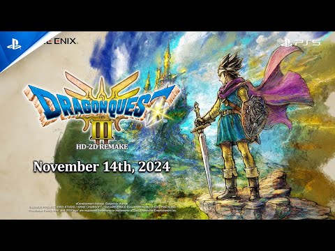 Dragon Quest III HD-2D Remake - Release Date Trailer | PS5 Games