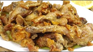 CONEJO AL AJILLO, Fácil y Sabroso😋