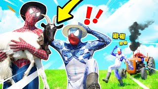Funny SPIDER-MAN & BLUE VENOM Stunts in Real Life | Best Superhero Funny Comedy Video