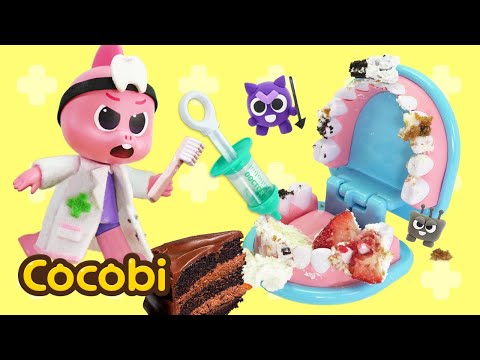 Habis Makan Kue, Giginya Jadi Berlubang! | Lagu Sikat Gigi Anak🦷dan Lainnya | Cocobi