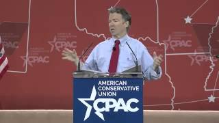 Sen. Rand Paul Ignites Crowd at CPAC 2015