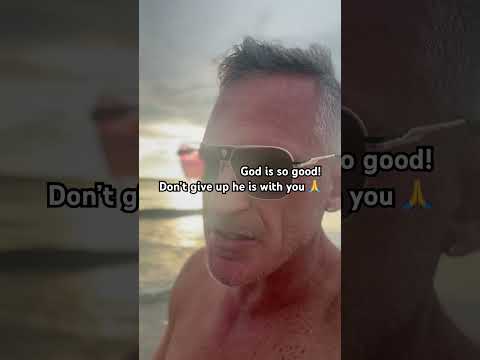 God is with you all the time, never give up! #withgoddaily#viral#godsplan#jesus#beach#florida#work