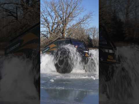 Sherp water to Ice in our 15ft deep pond!