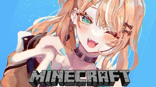 Minecraft┊︎にじ鯖でおうち作りながらチルとかઇ🦭ଓ【 にじさんじ / 五十嵐梨花 】