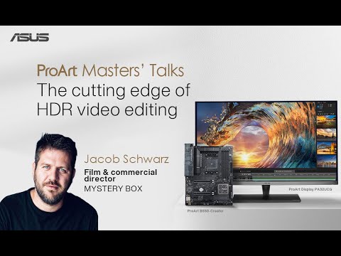 ProArt Masters’ Talks Highlight X Jacob Schwarz | ASUS ProArt Display PA32UCG