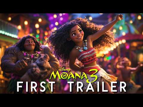 Moana 3 (2025) - First Trailer | Disney Animation Concept [4k]