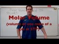 Gas Laws and Volume Calculations