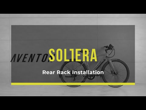 How-To: Install Rear Rack on the Aventon Soltera Ebike