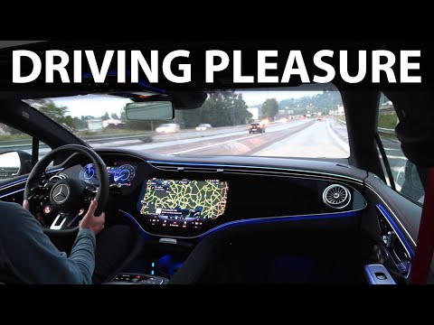 Mercedes EQE 43 AMG driving impressions and summary