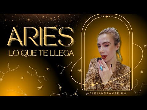 ARIES LO QUE TE VIENE