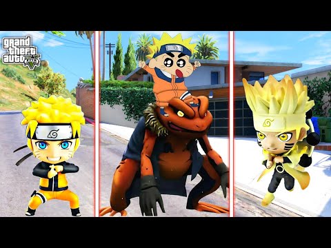 Shinchan Becomes Naruto In Gta 5! | CMD Gaming
