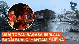Topan Ragasa Berlalu, Giliran Badai Bualoi Porak-porandakan Filipina