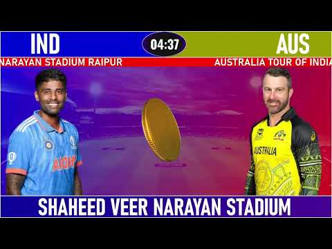 🔴 LIVE | India vs Austraslia 4th t20 match playing update | Ind vs Aus live cricket | #indvsauslive